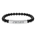 Jesus Wept Branded Stone Bracelet