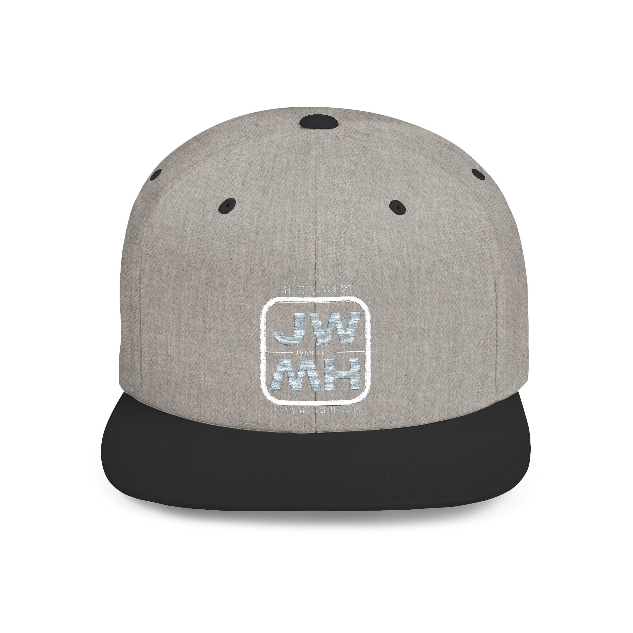 Jesus Wept Branded Flat Bill Snapback