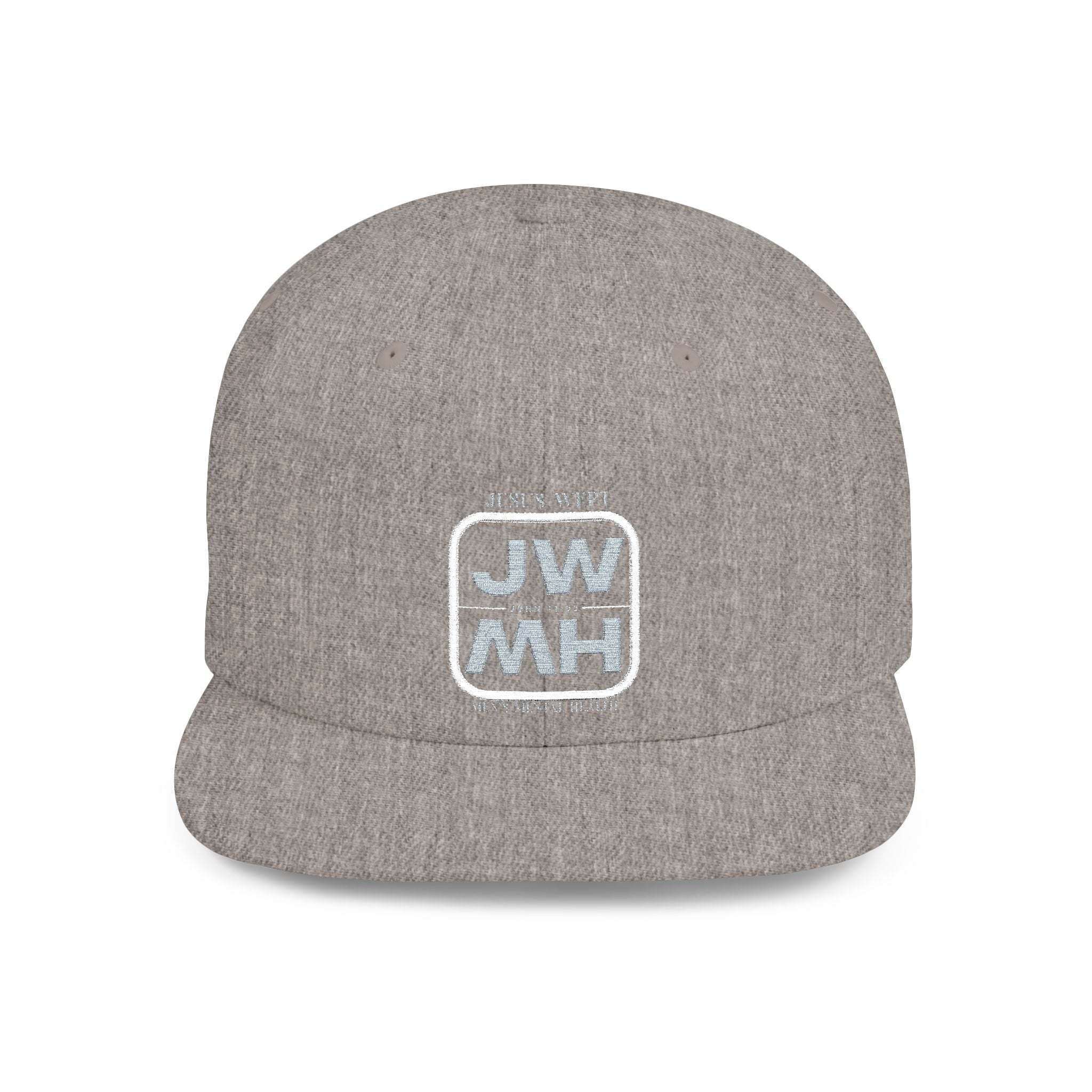 Jesus Wept Branded Flat Bill Snapback