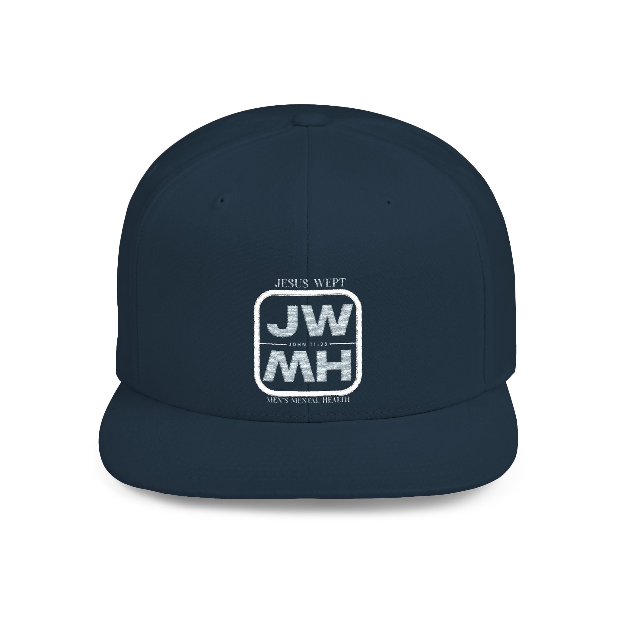 Jesus Wept Branded Flat Bill Snapback