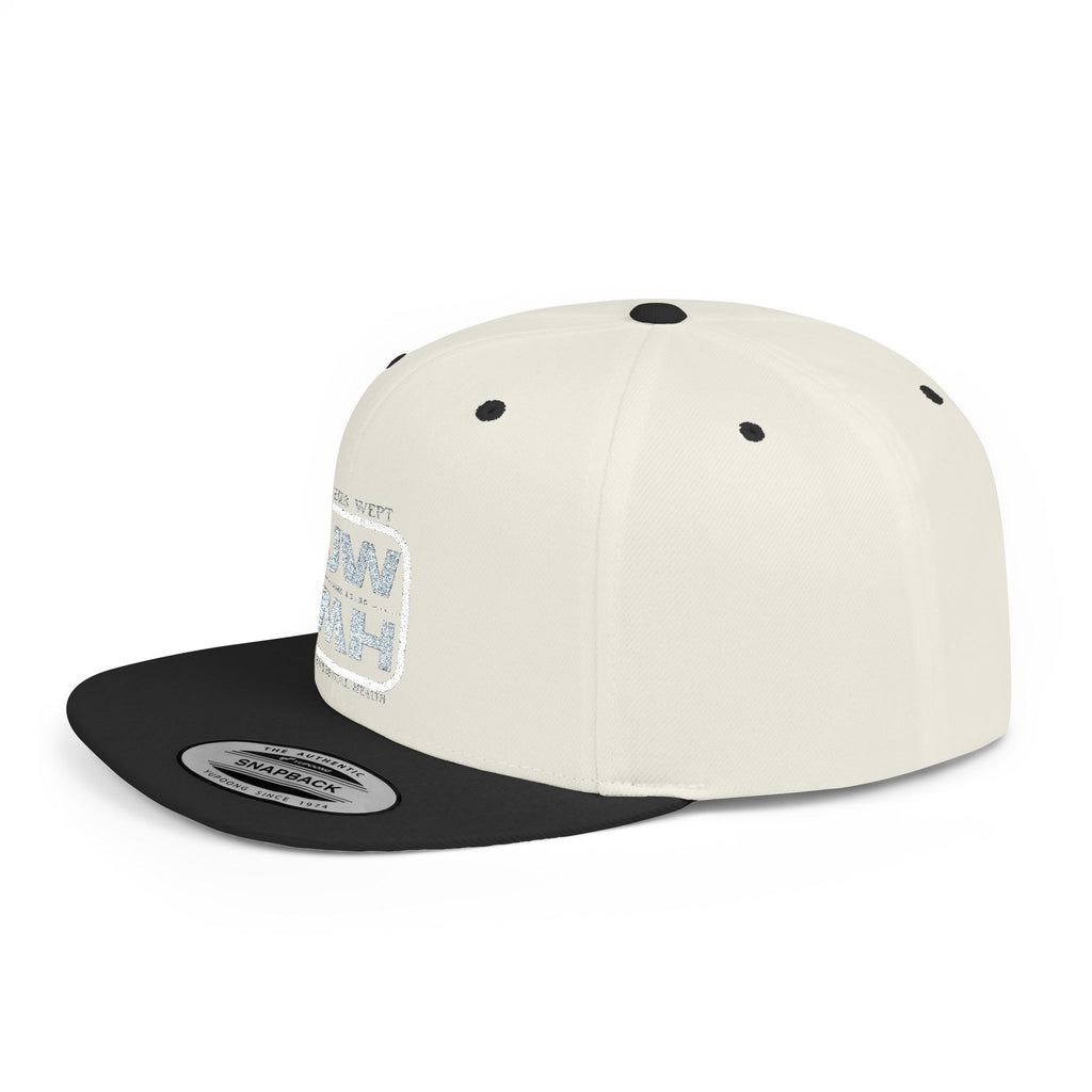 Jesus Wept Branded Flat Bill Snapback