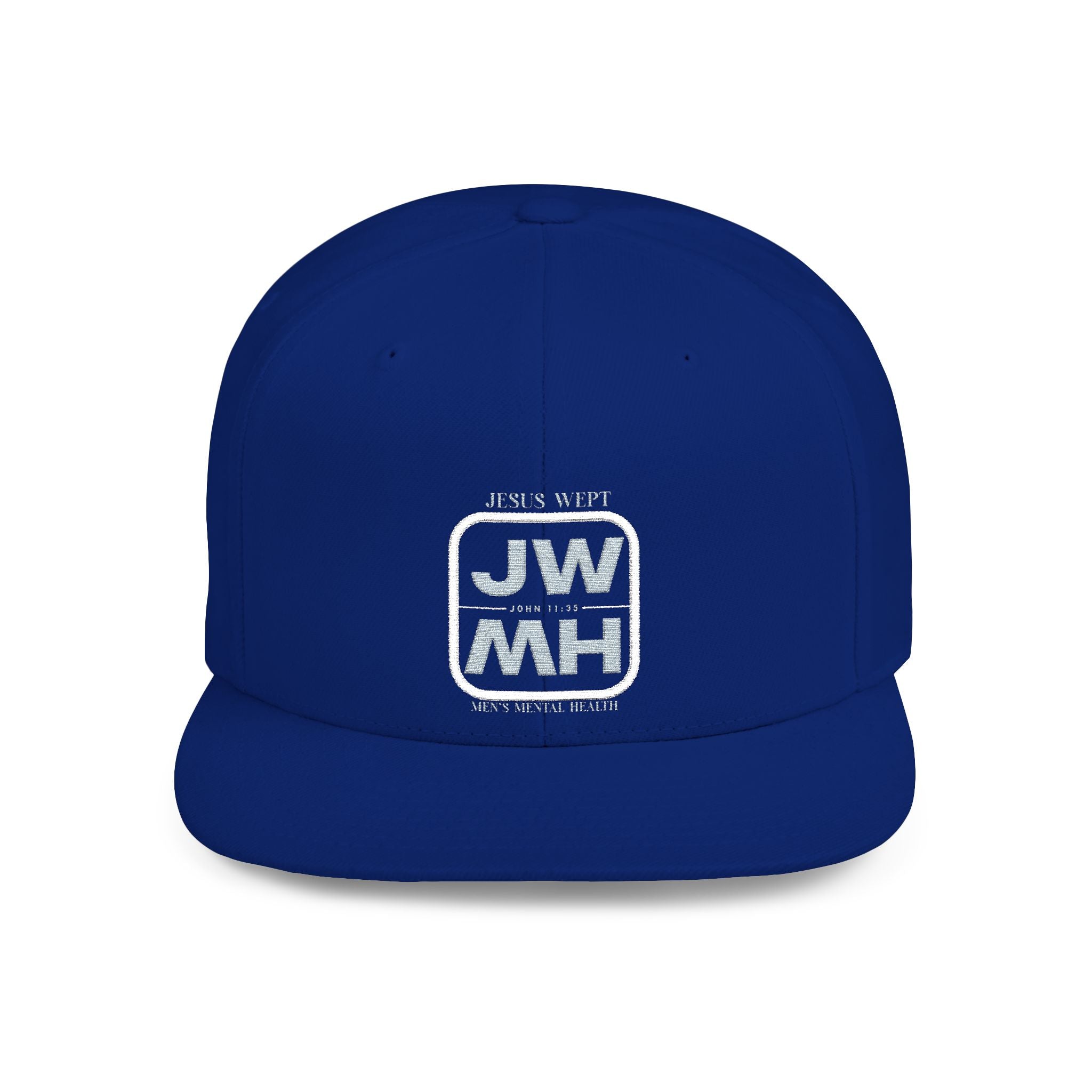 Jesus Wept Branded Flat Bill Snapback