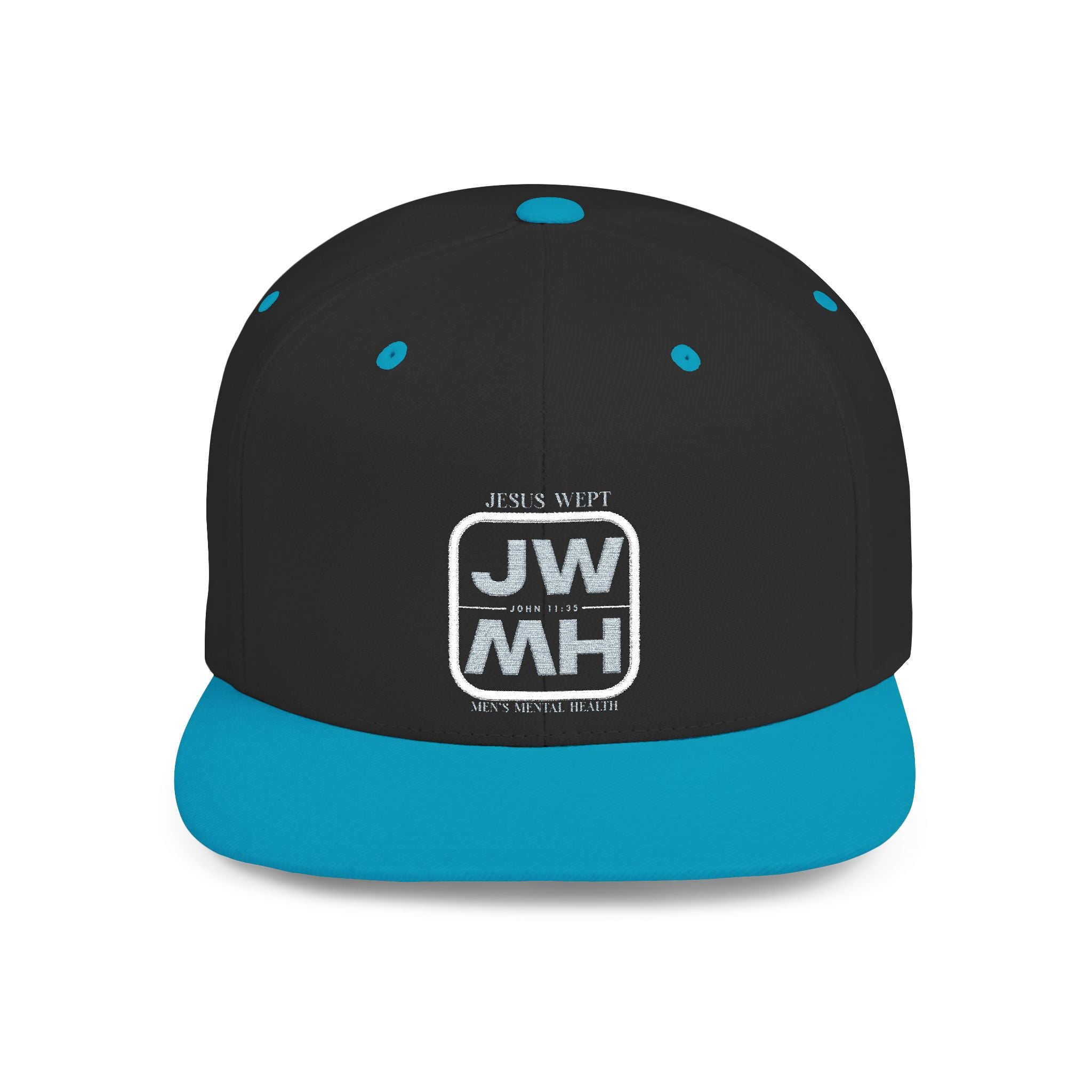 Jesus Wept Branded Flat Bill Snapback