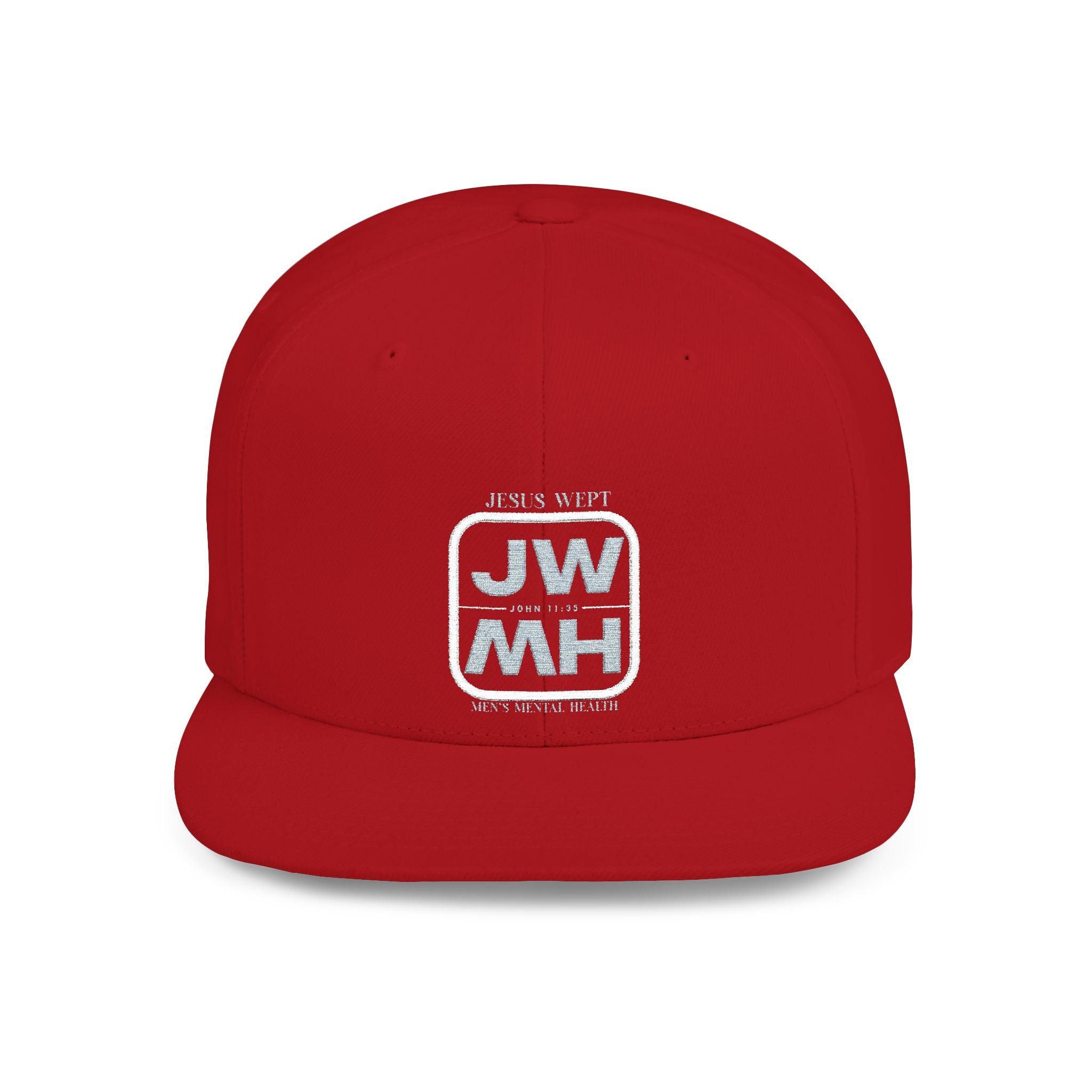 Jesus Wept Branded Flat Bill Snapback
