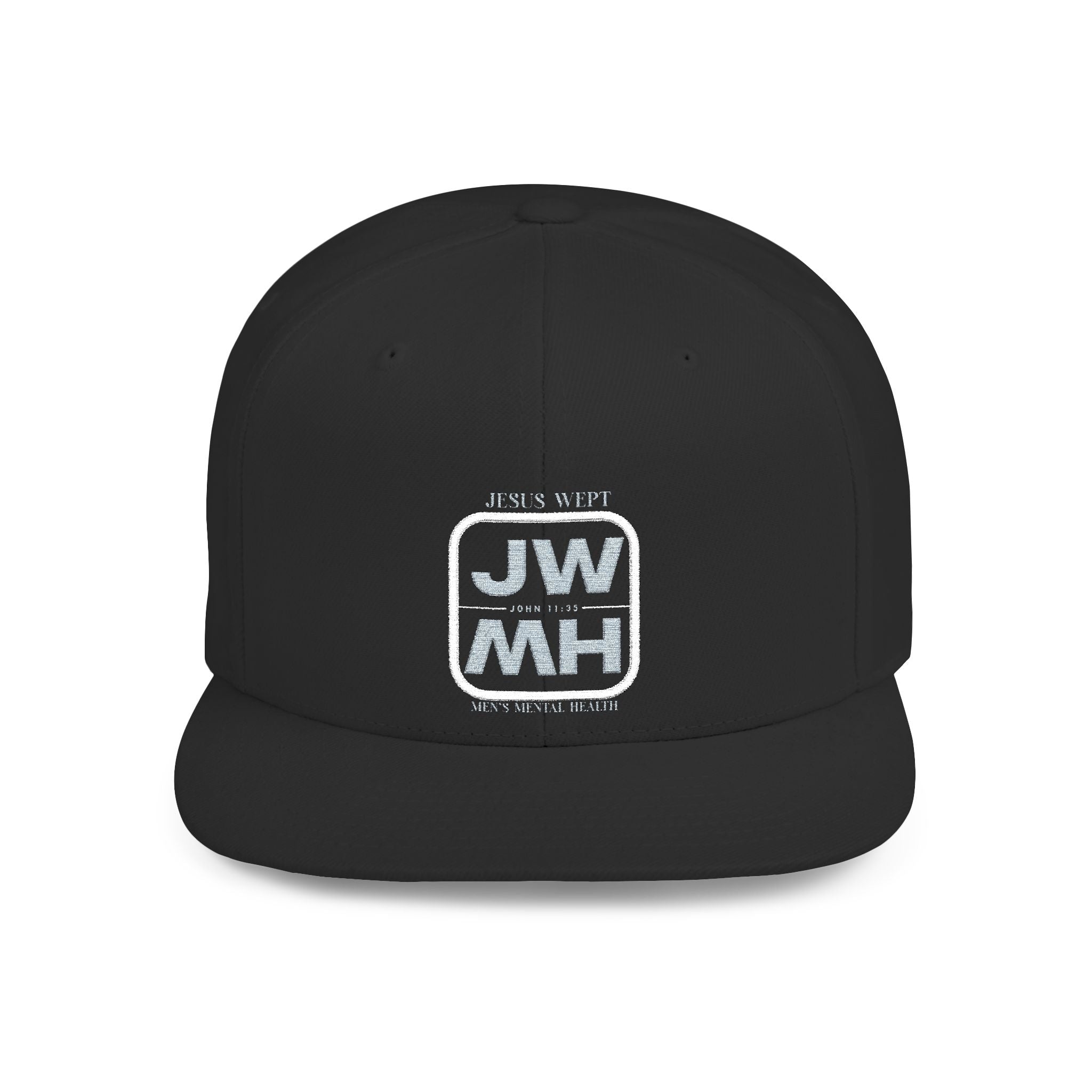 Jesus Wept Branded Flat Bill Snapback