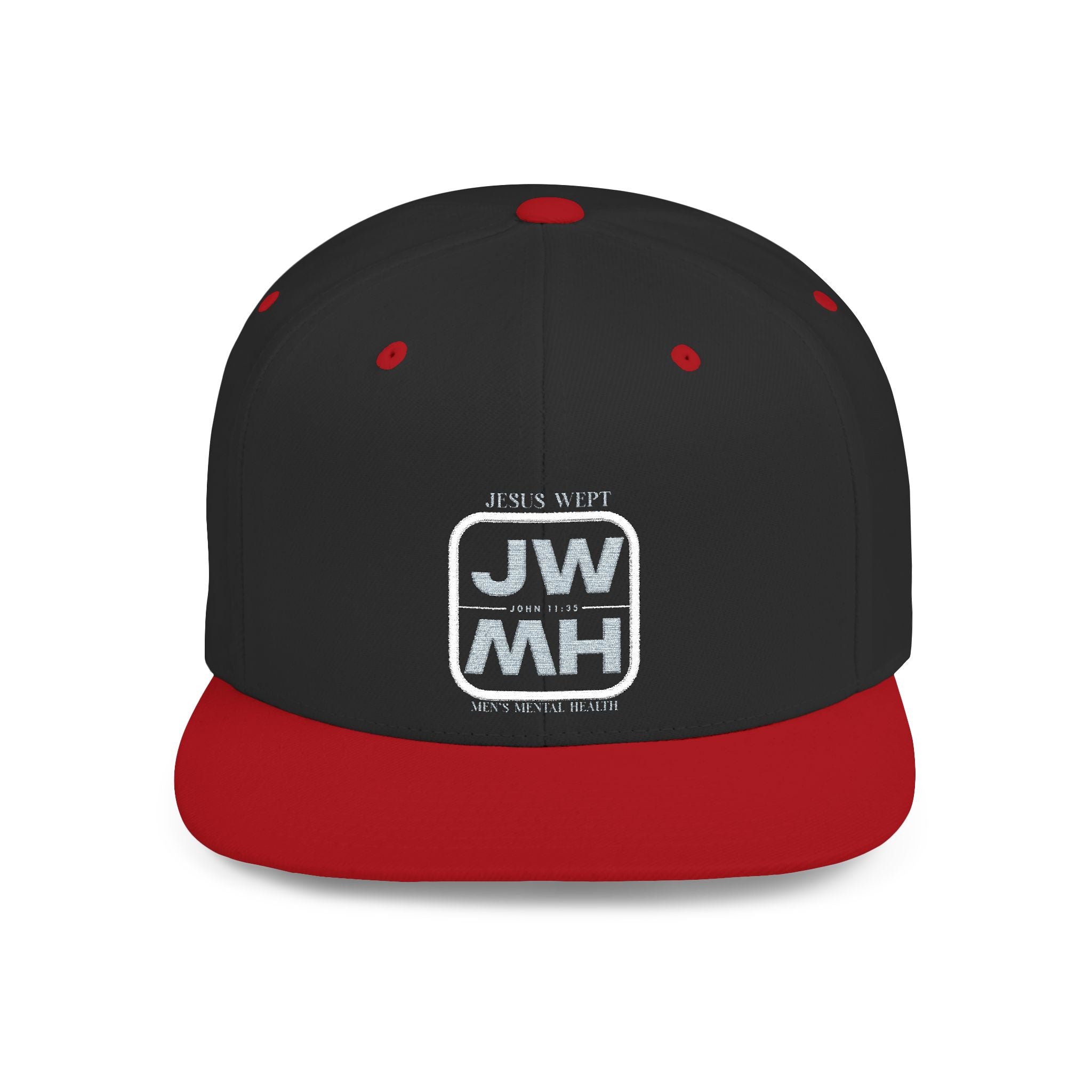 Jesus Wept Branded Flat Bill Snapback