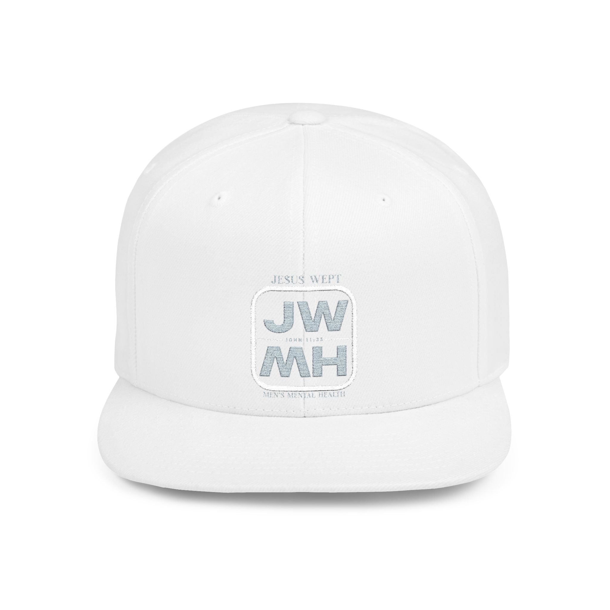 Jesus Wept Branded Flat Bill Snapback