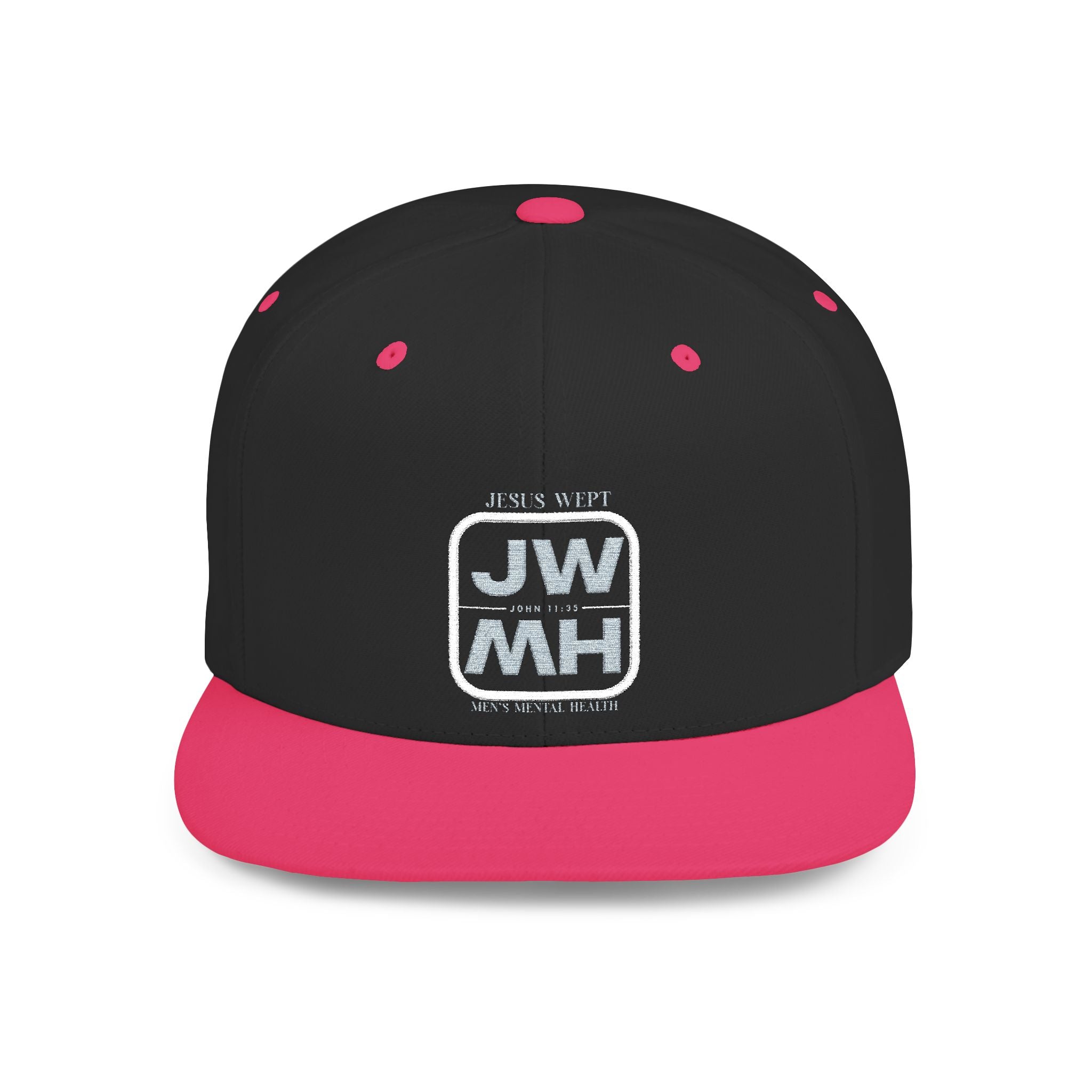Jesus Wept Branded Flat Bill Snapback