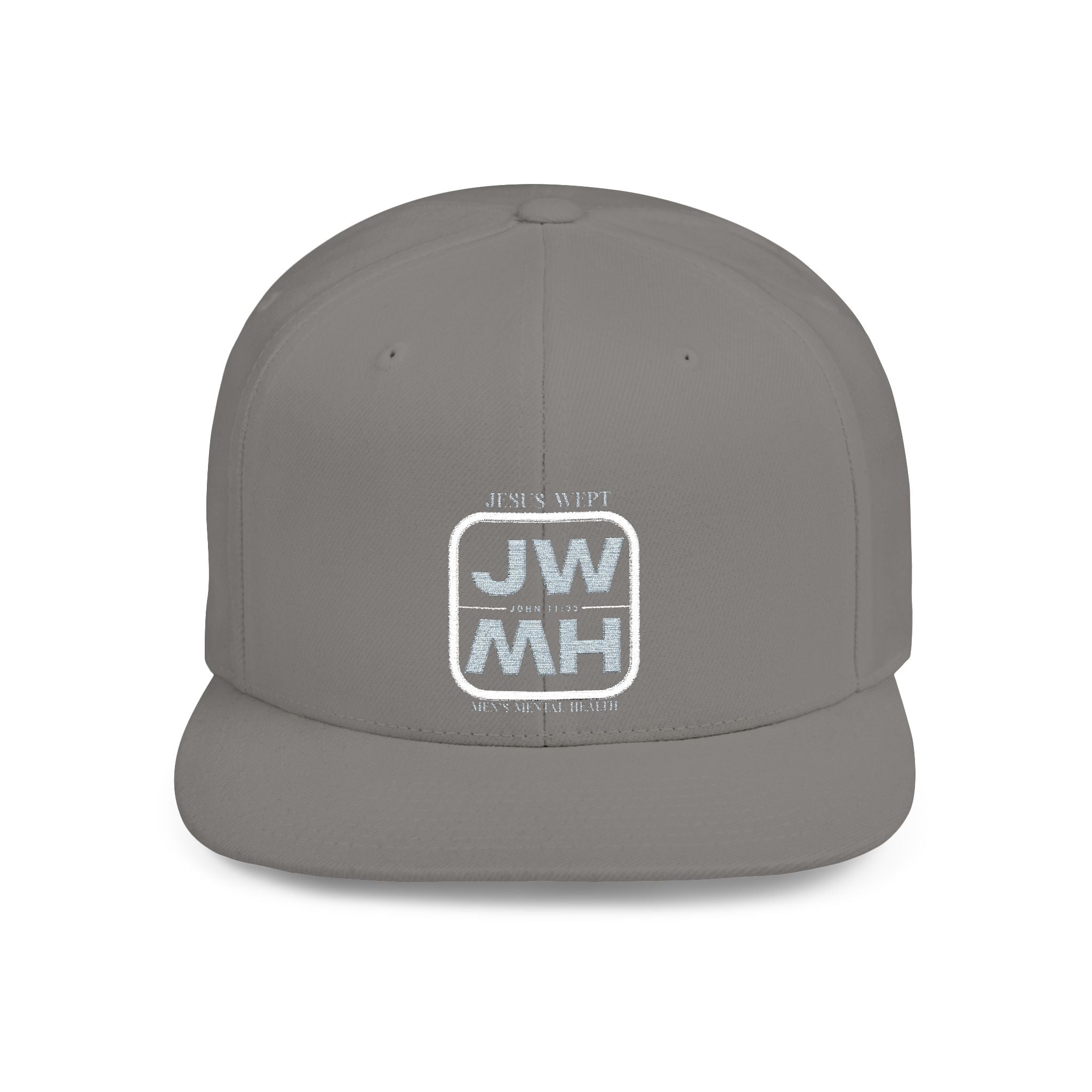 Jesus Wept Branded Flat Bill Snapback