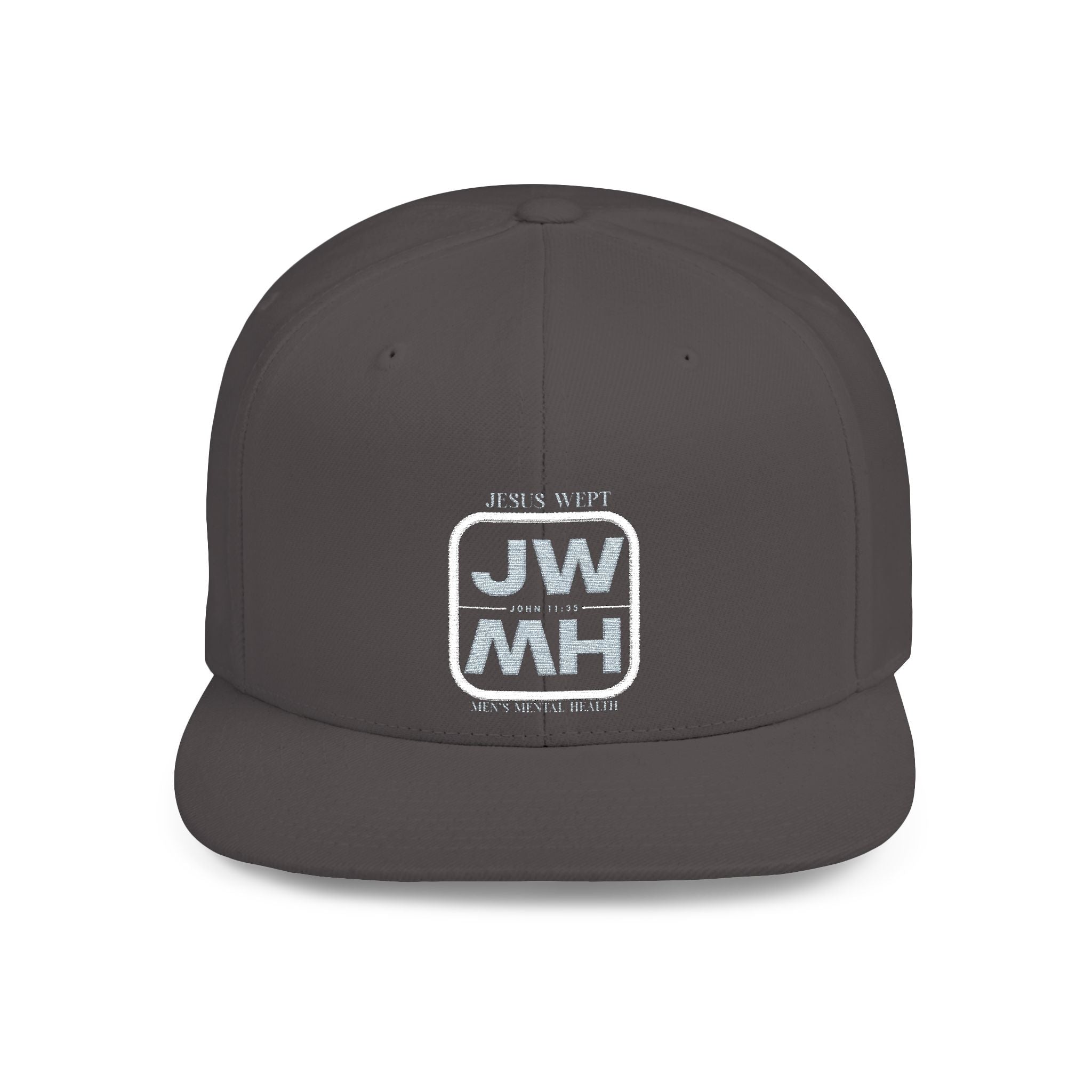 Jesus Wept Branded Flat Bill Snapback